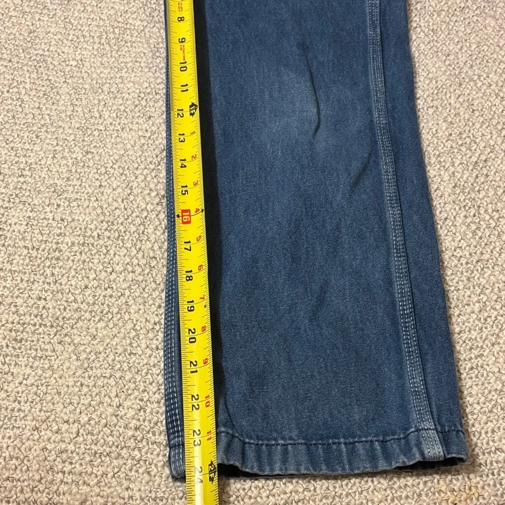 Liberty Denim Overalls with Green Trim Youth